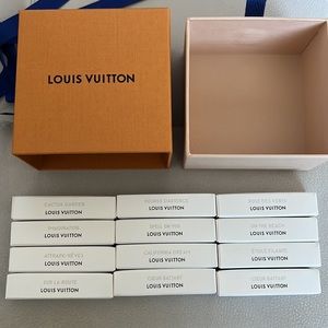 Louis Vuitton box of perfumes